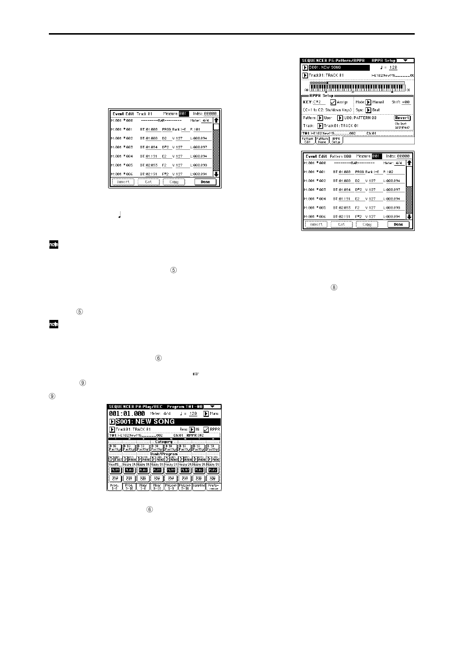 KORG sampler User Manual | Page 122 / 167