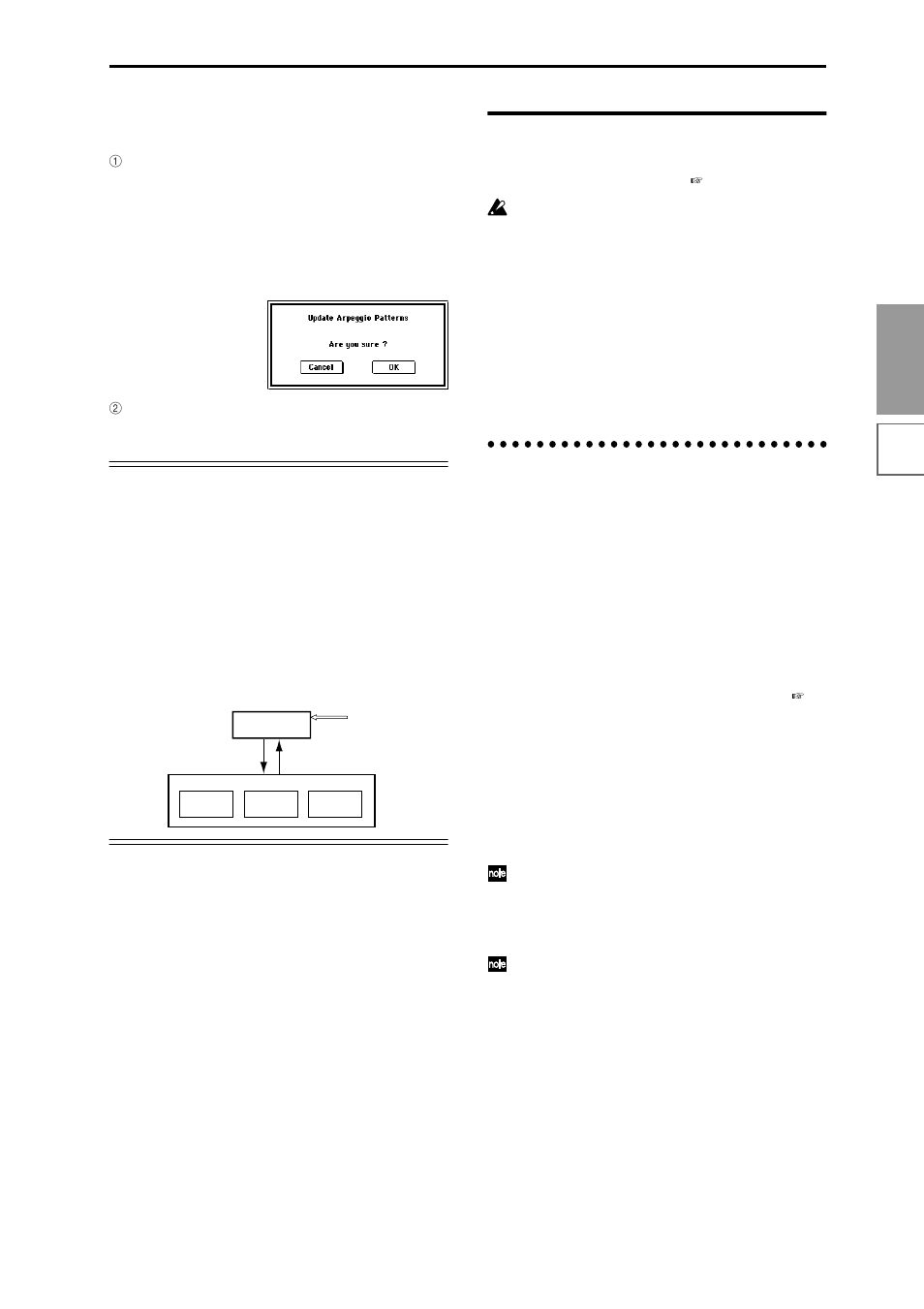 Saving on media, Types of media that can be used, P.59, 1 | Using the (sequencer) [rec/write] key to write, Basic functions, Floppy disks, Internal hard drive, Cdrw-1 option (cd-r/rw), External scsi storage media | KORG sampler User Manual | Page 67 / 167