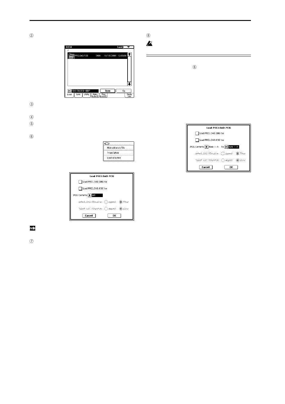 KORG sampler User Manual | Page 72 / 167