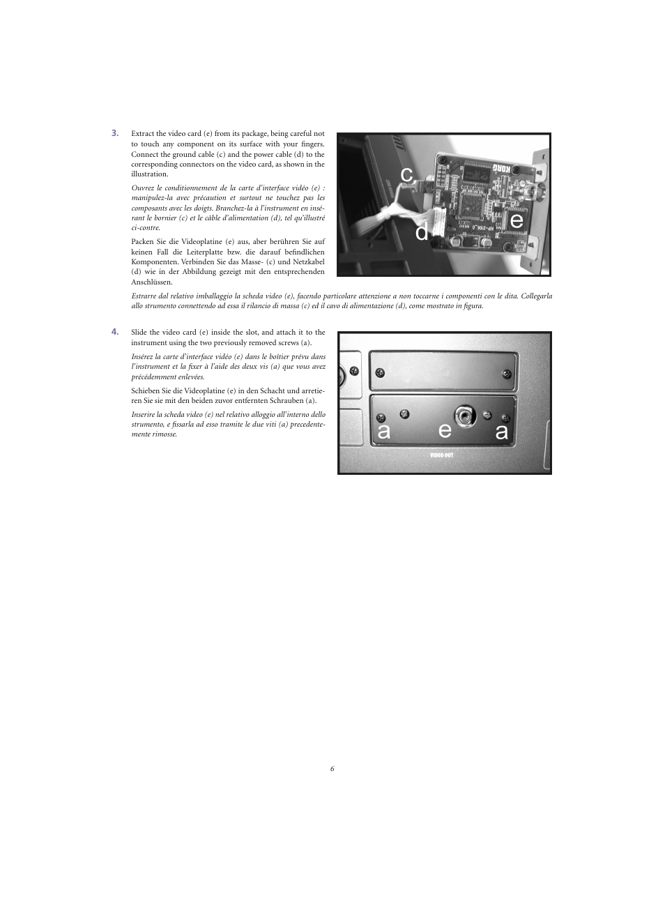 KORG Pa-Series Video Interface VIF4 User Manual | Page 6 / 7