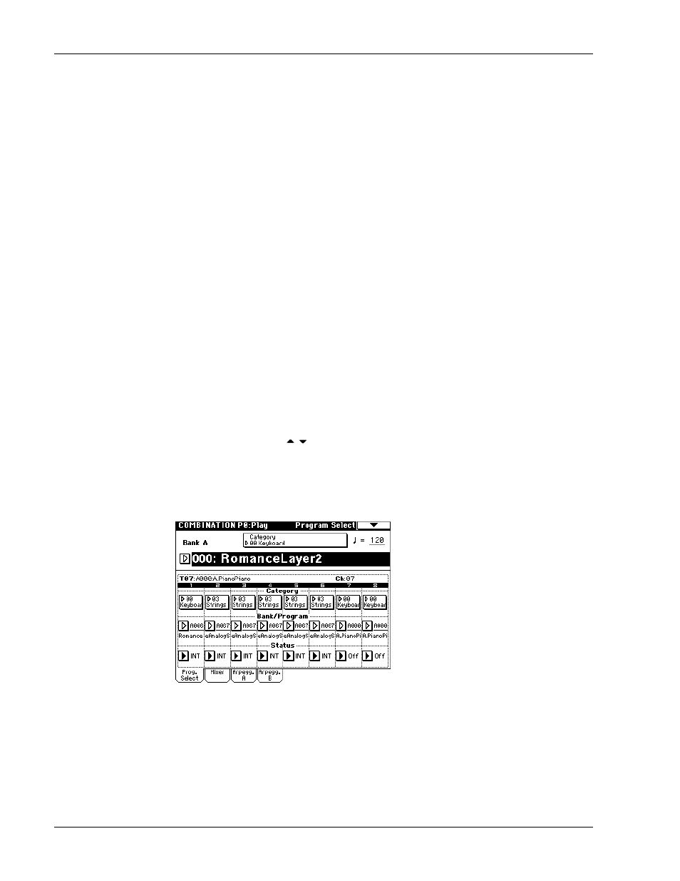 Combination mode, Selecting combi's, Selecting combinations | KORG TRITON Musical Instrument User Manual | Page 28 / 91