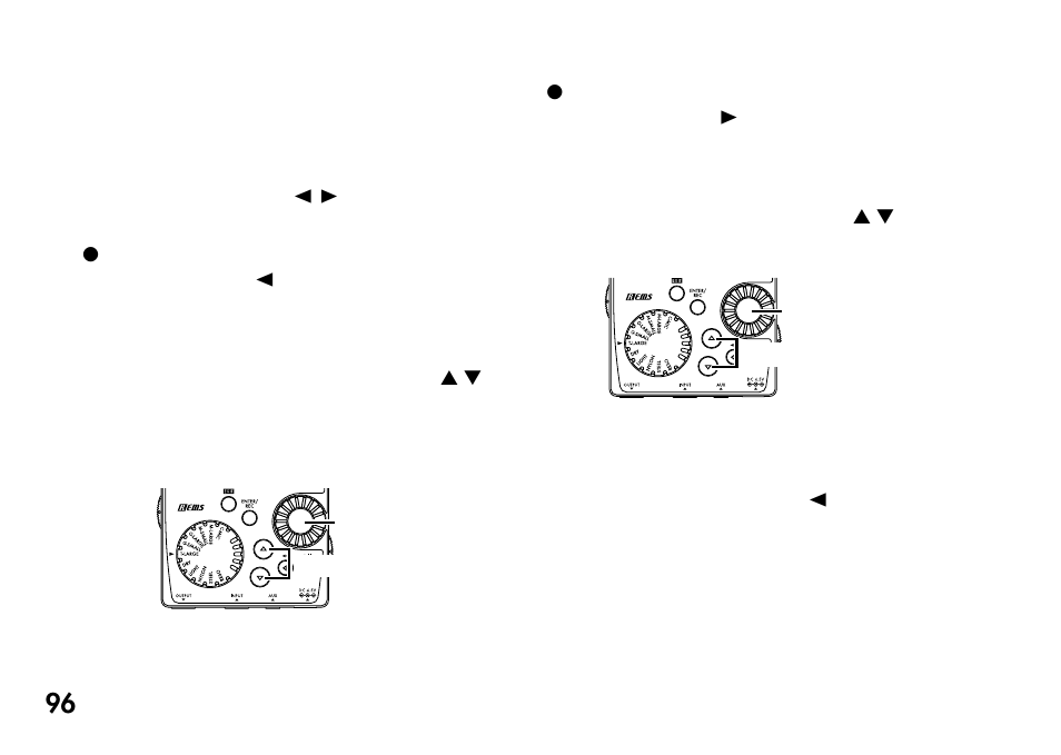 Festlegen der funktion des endlosreglers, Festlegen der funktion des endlos, Reglers | KORG Pandora PX4A User Manual | Page 96 / 121