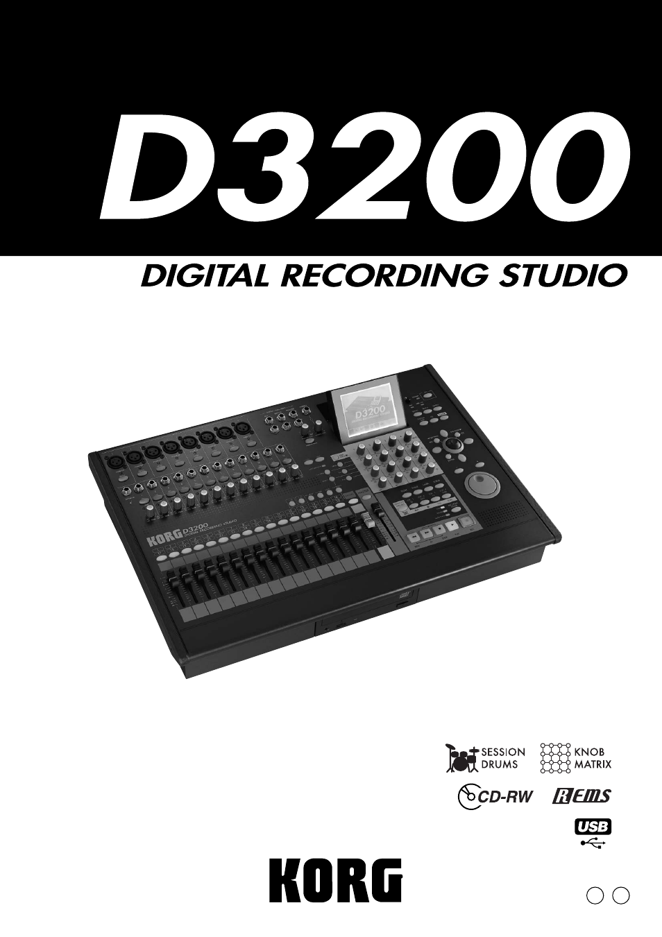 KORG D3200 User Manual | 200 pages