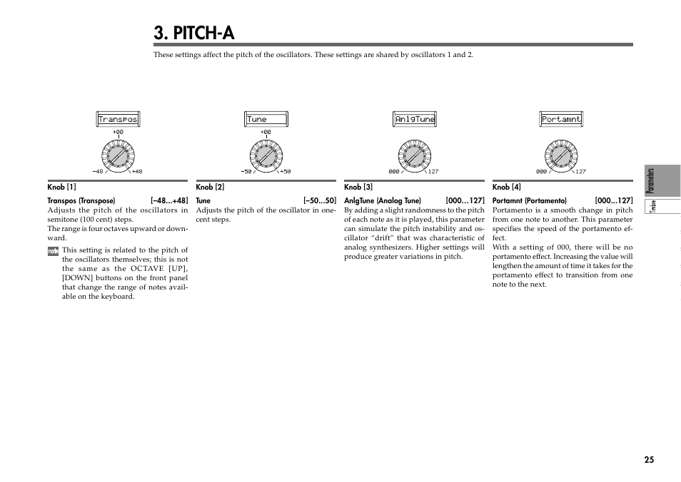 Pitch-a | KORG R3 User Manual | Page 31 / 94