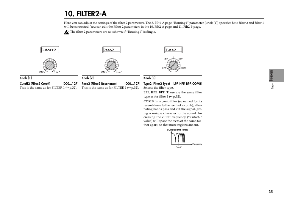 Filter2-a | KORG R3 User Manual | Page 41 / 94