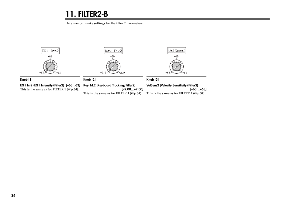 Filter2-b | KORG R3 User Manual | Page 42 / 94