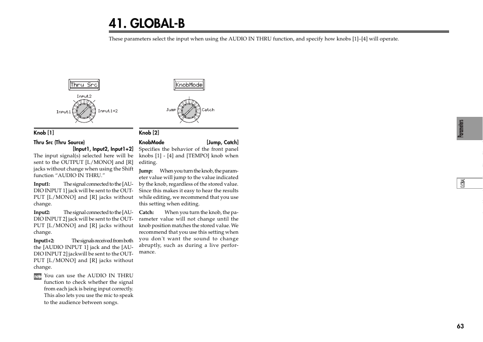 Global-b | KORG R3 User Manual | Page 69 / 94