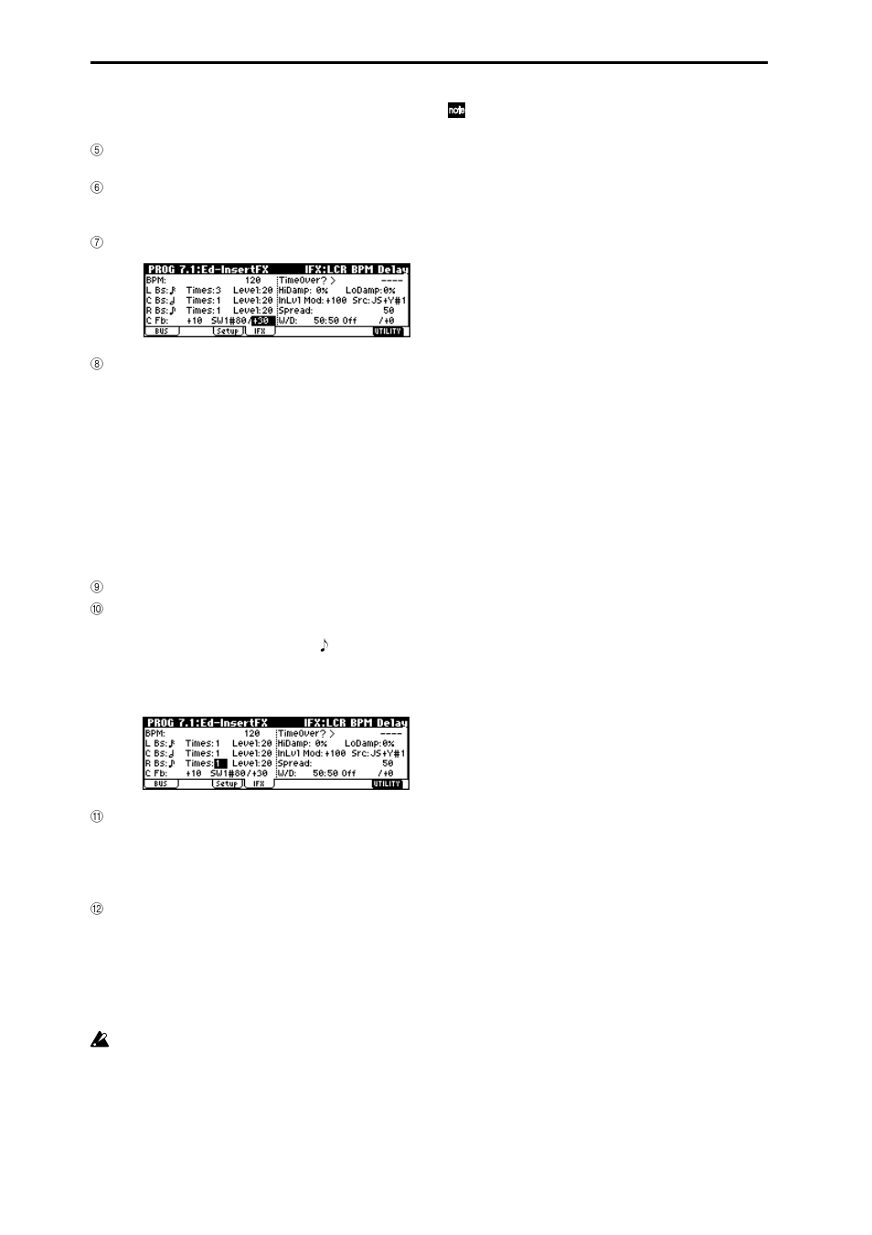 KORG TR Music Workstation Operation Guide 2E ii User Manual | Page 122 / 136