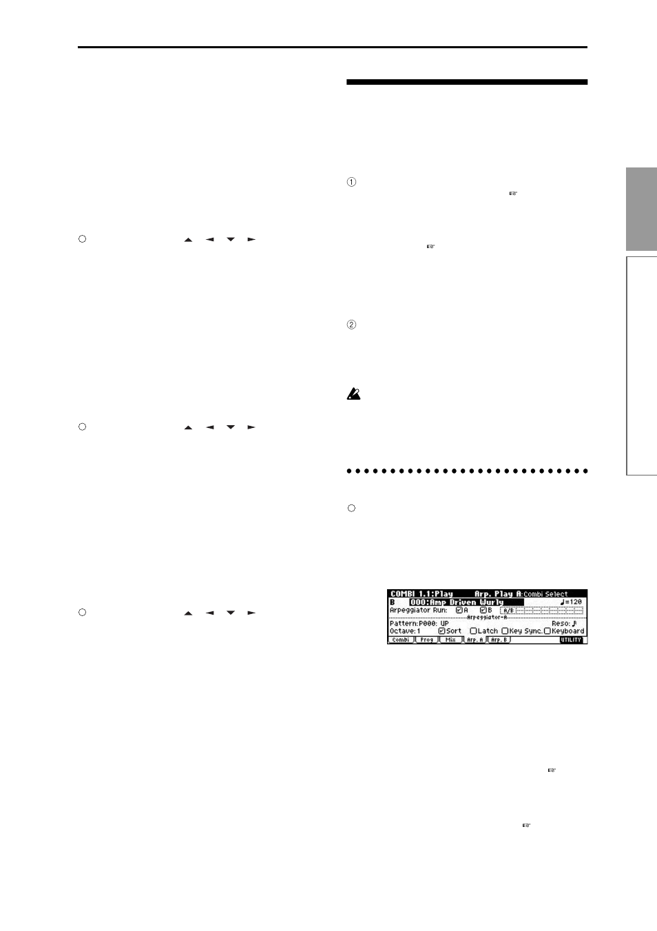 Settings in the lcd screen, P.29), 29 quick star t | KORG TR Music Workstation Operation Guide 2E ii User Manual | Page 35 / 136