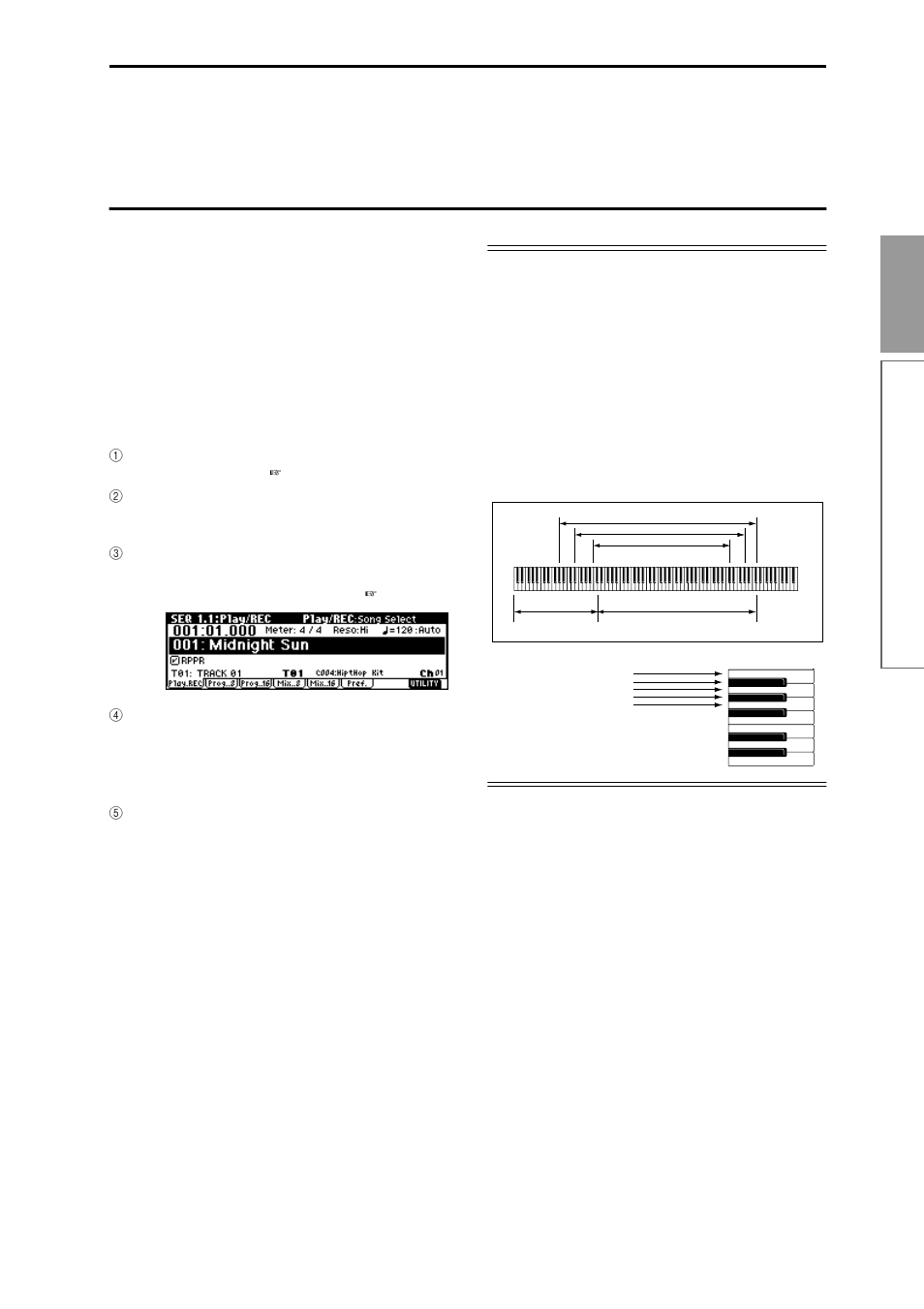 31 quick star t, Quick star t | KORG TR Music Workstation Operation Guide 2E ii User Manual | Page 37 / 136