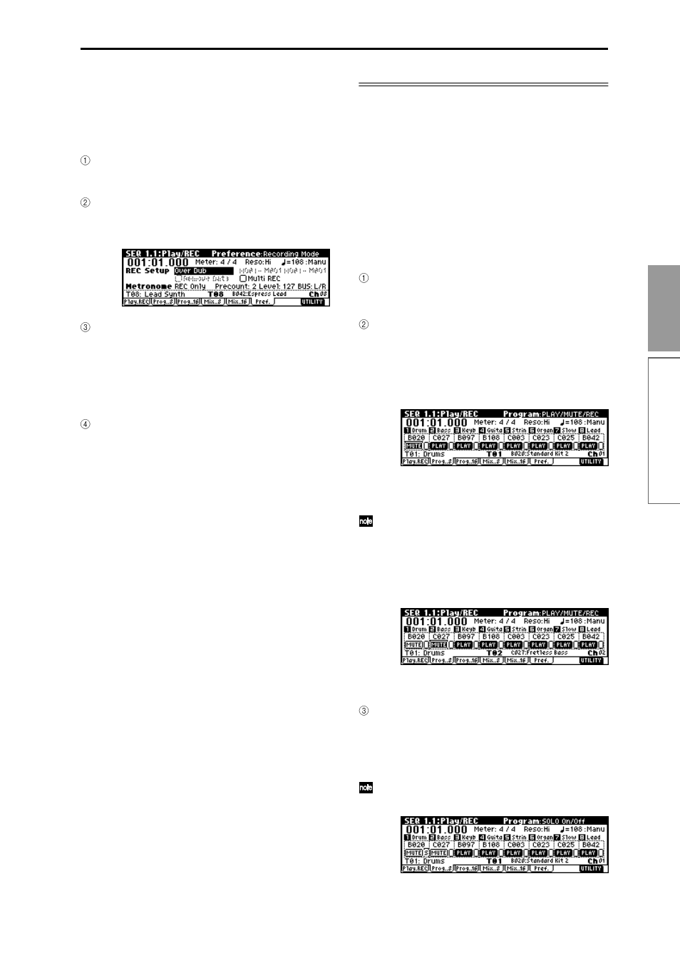 69 basic functions | KORG TR Music Workstation Operation Guide 2E ii User Manual | Page 75 / 136
