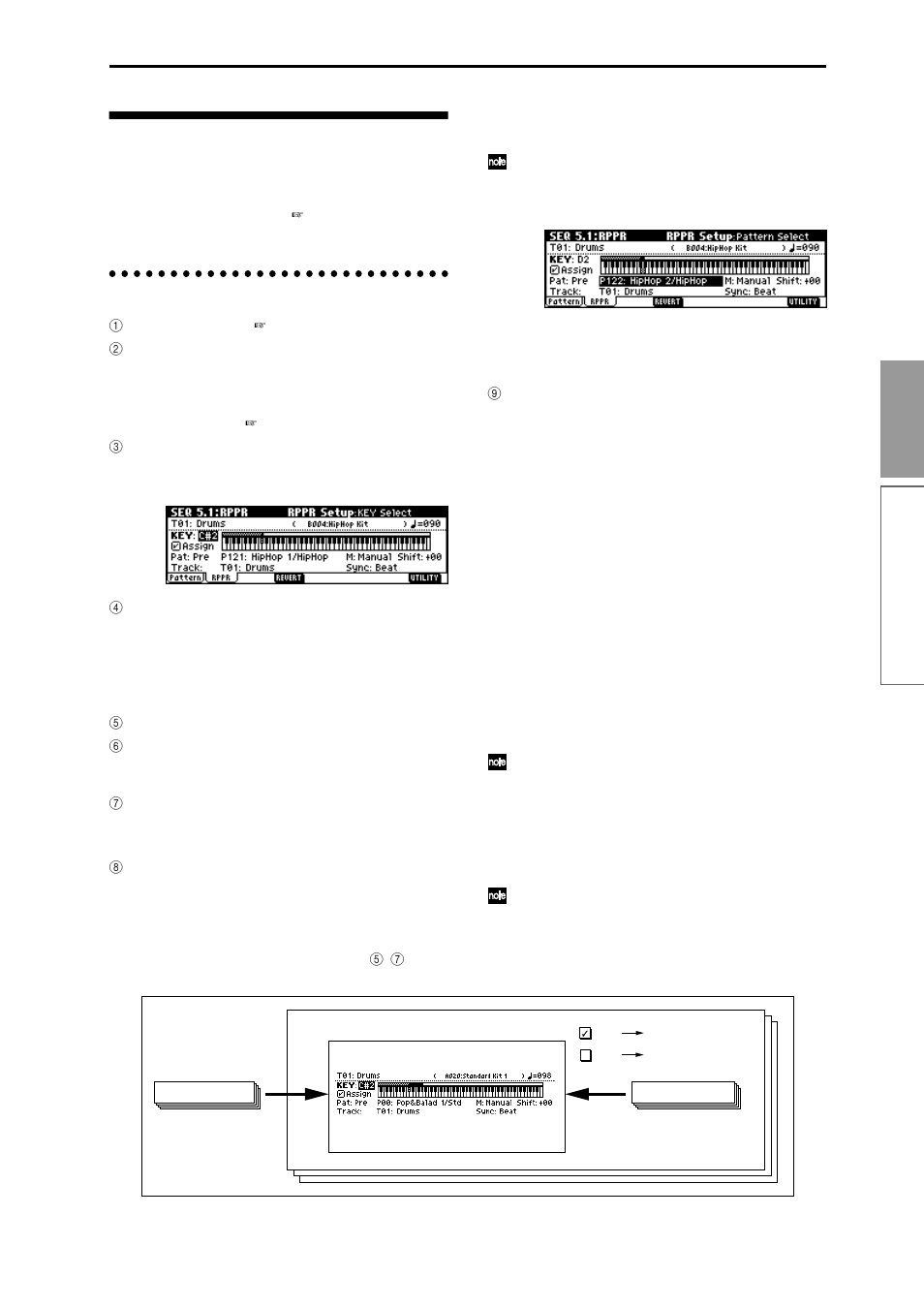 Creating rppr data, 75 basic functions | KORG TR Music Workstation Operation Guide 2E ii User Manual | Page 81 / 136