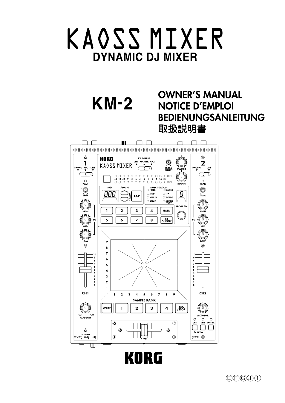 KORG KM-2 User Manual | 35 pages