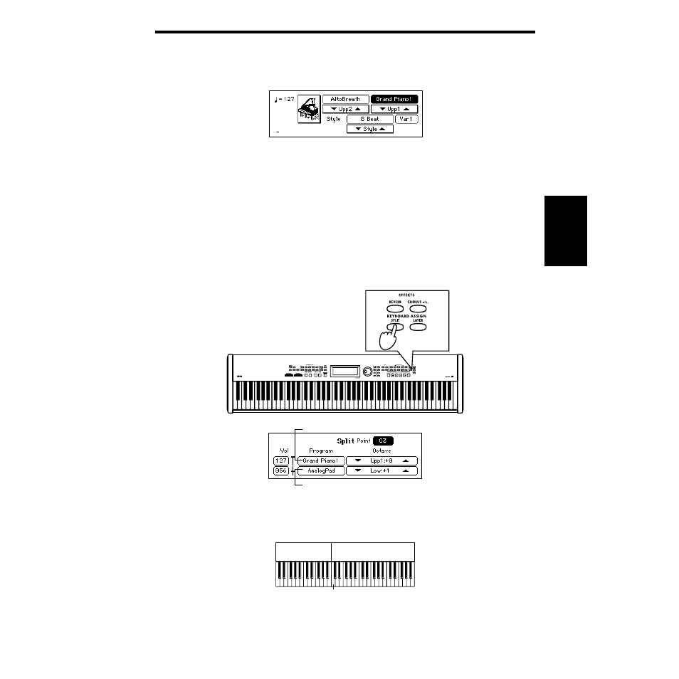 P.27 | KORG SP-500 User Manual | Page 27 / 87