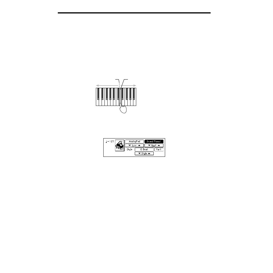 Playing the sp-500 as a piano (play piano mode), P.28 | KORG SP-500 User Manual | Page 28 / 87