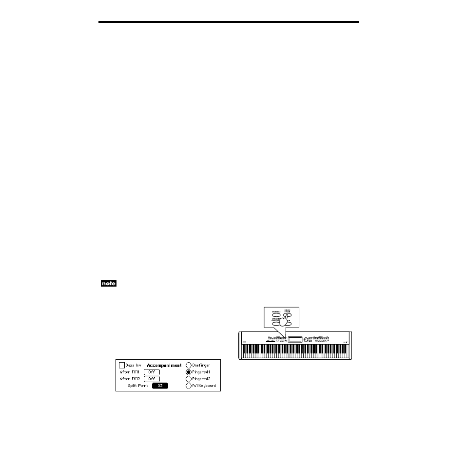 Adding an ending, Adding a fill, P.44 | KORG SP-500 User Manual | Page 44 / 87