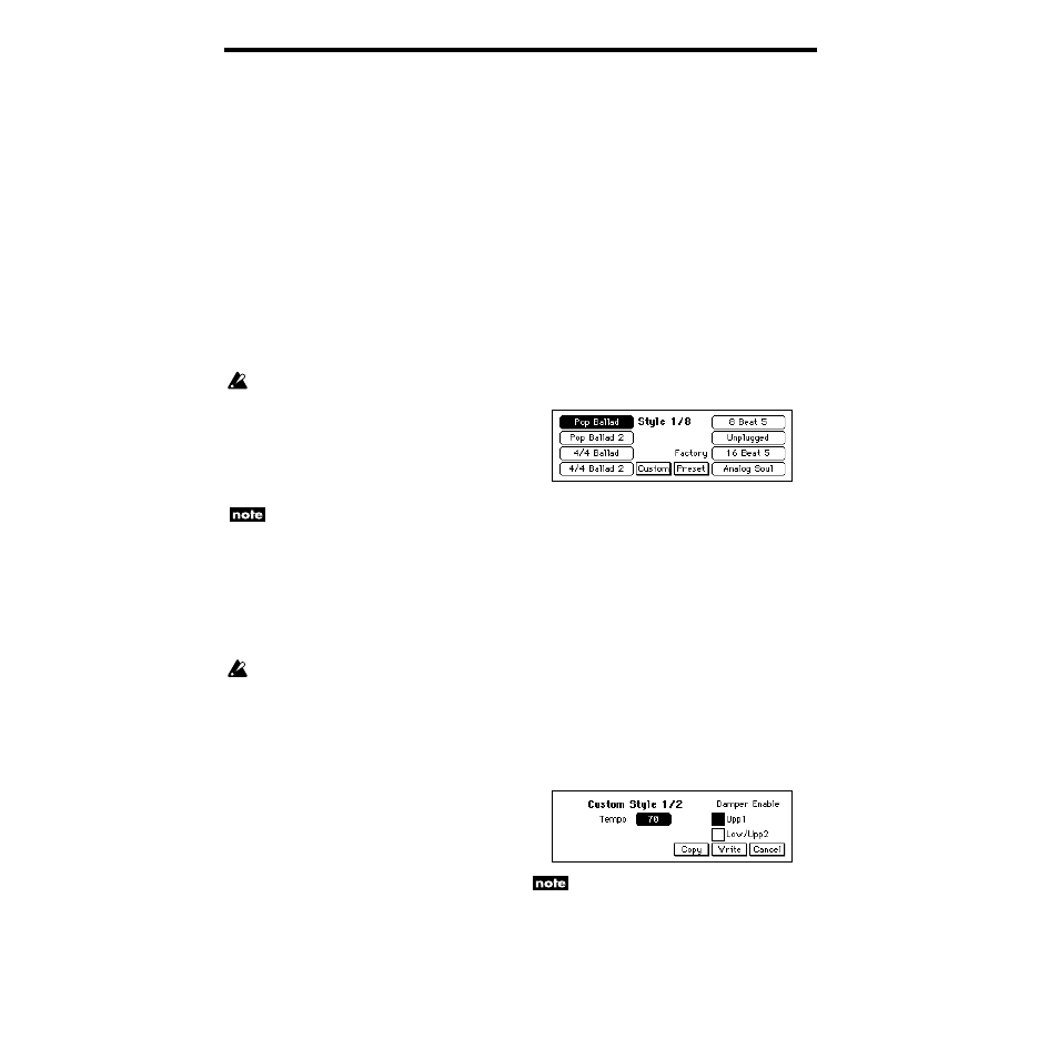 Creating a custom rhythm style, Customizing a rhythm style | KORG SP-500 User Manual | Page 46 / 87