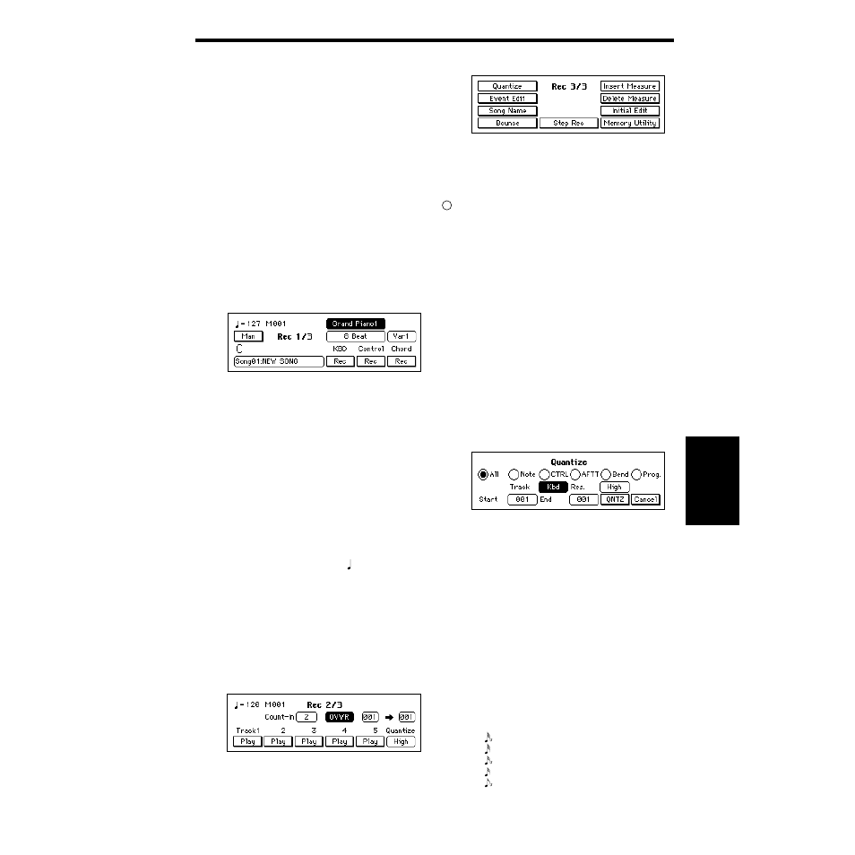 Editing functions, Editing previously-saved data | KORG SP-500 User Manual | Page 57 / 87