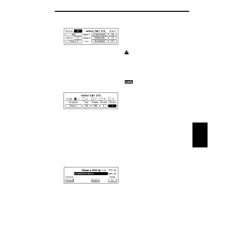 KORG SP-500 User Manual | Page 61 / 87