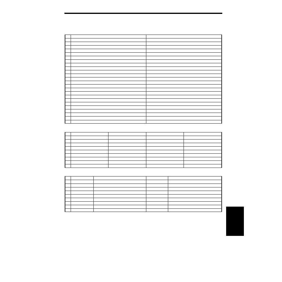 Demo songs list, Appendices | KORG SP-500 User Manual | Page 83 / 87