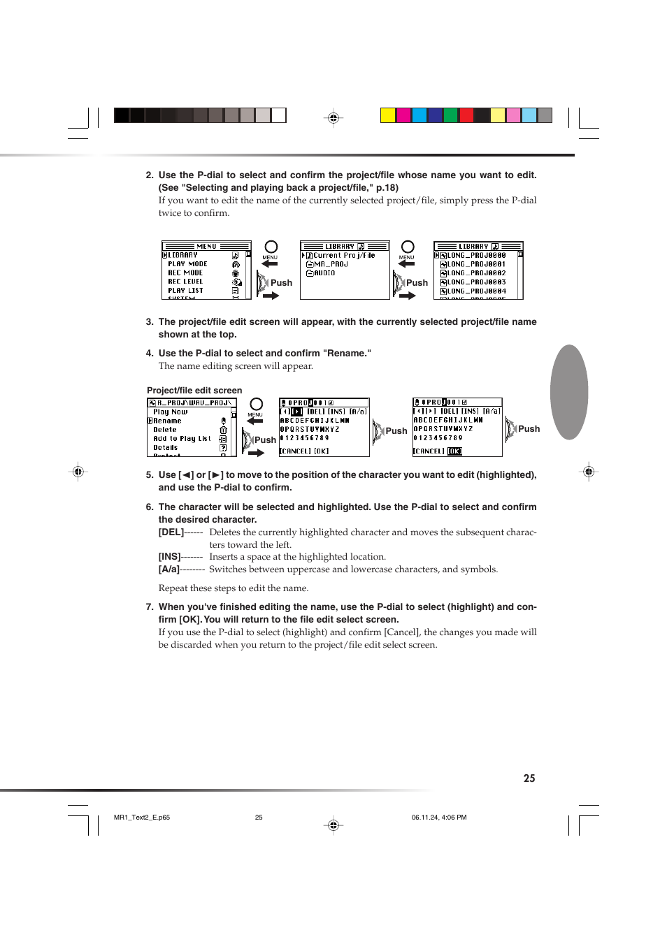 KORG MR-1 User Manual | Page 25 / 56