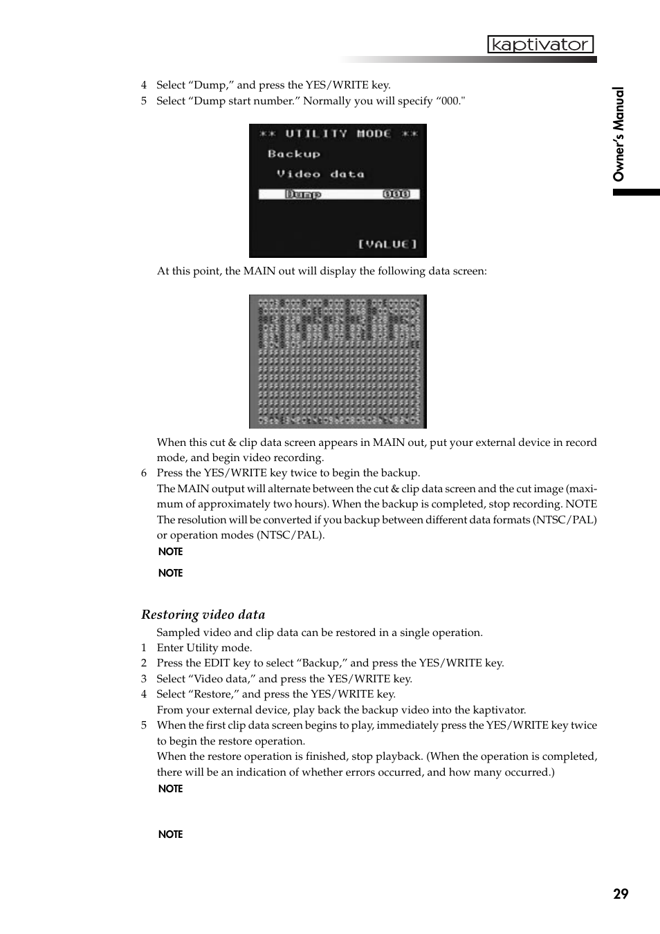 KORG Kaptivator KTV1 User Manual | Page 31 / 59