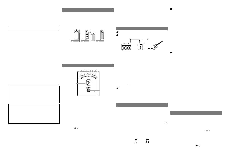 Dt-10 bedienungsanleitung | KORG DT-10 User Manual | Page 3 / 3