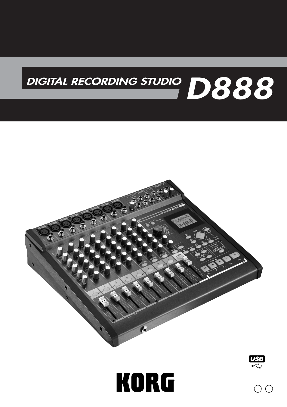 KORG D888 User Manual | 52 pages