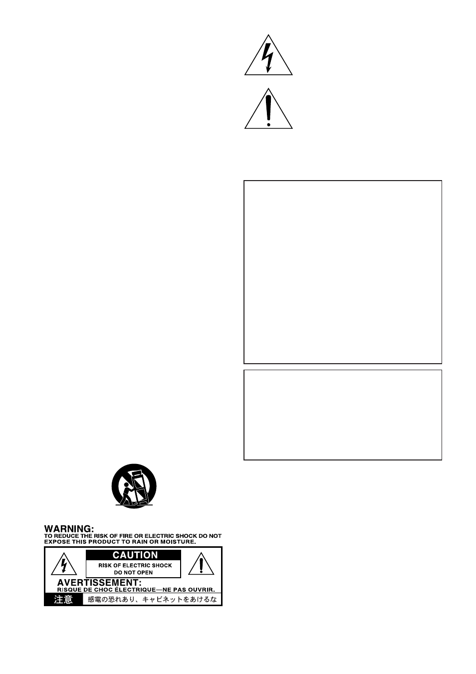 Important safety instructions, Caution | KORG D888 User Manual | Page 2 / 52