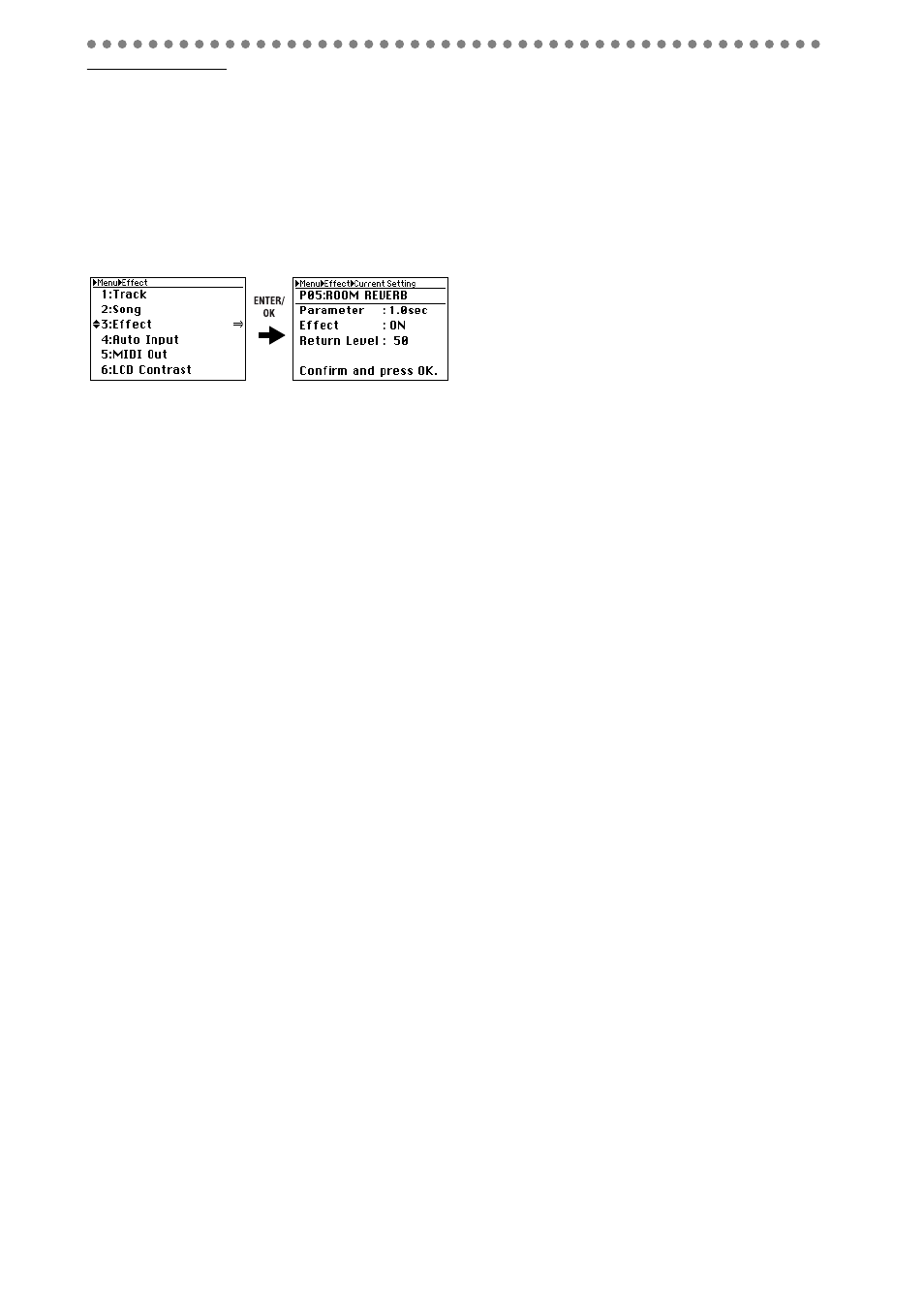 Saving effect settings | KORG D888 User Manual | Page 34 / 52