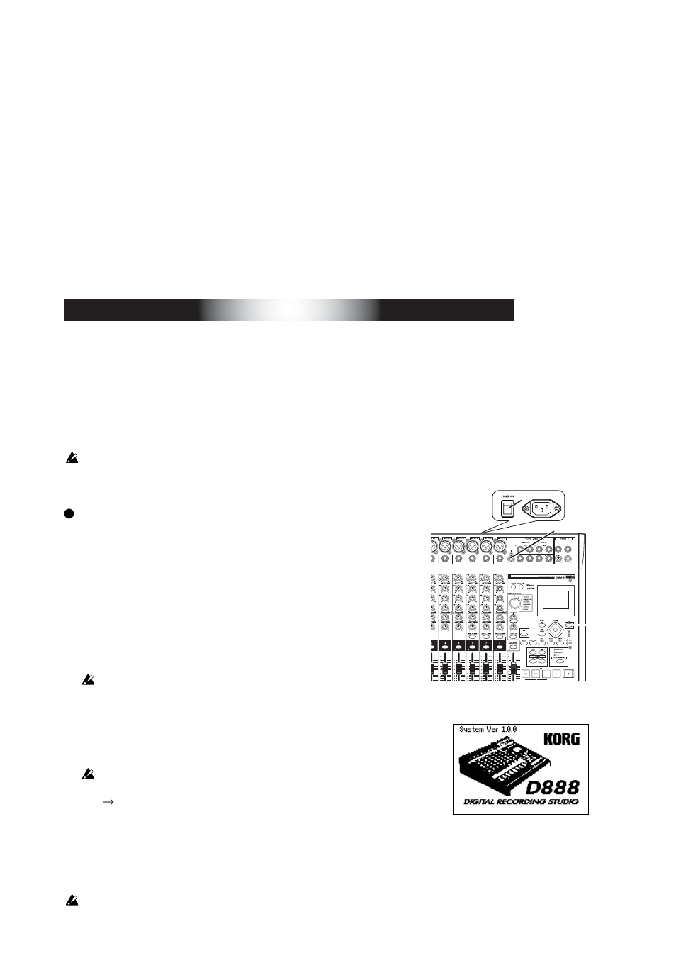 Introduction, Included items, Before using the d888 for the first time | Power on/standby/off, Important | KORG D888 User Manual | Page 6 / 52