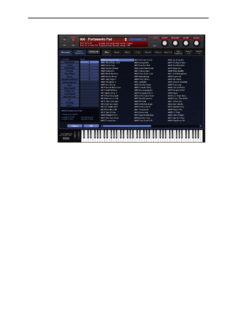 KORG EasyStart microX User Manual | Page 24 / 33