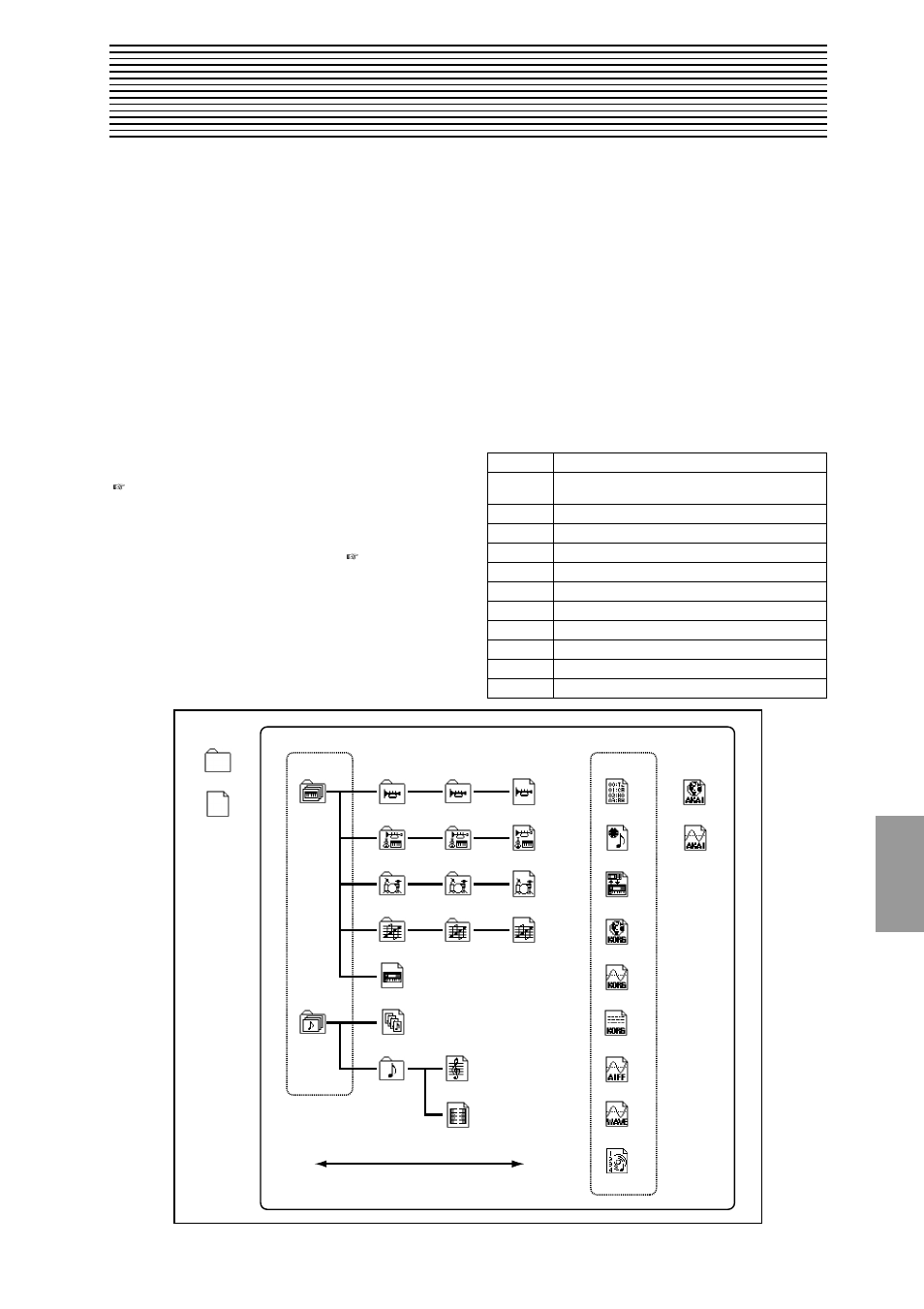 Disk mode, Files, directories, and icons | KORG Triton Studio User Manual | Page 166 / 322