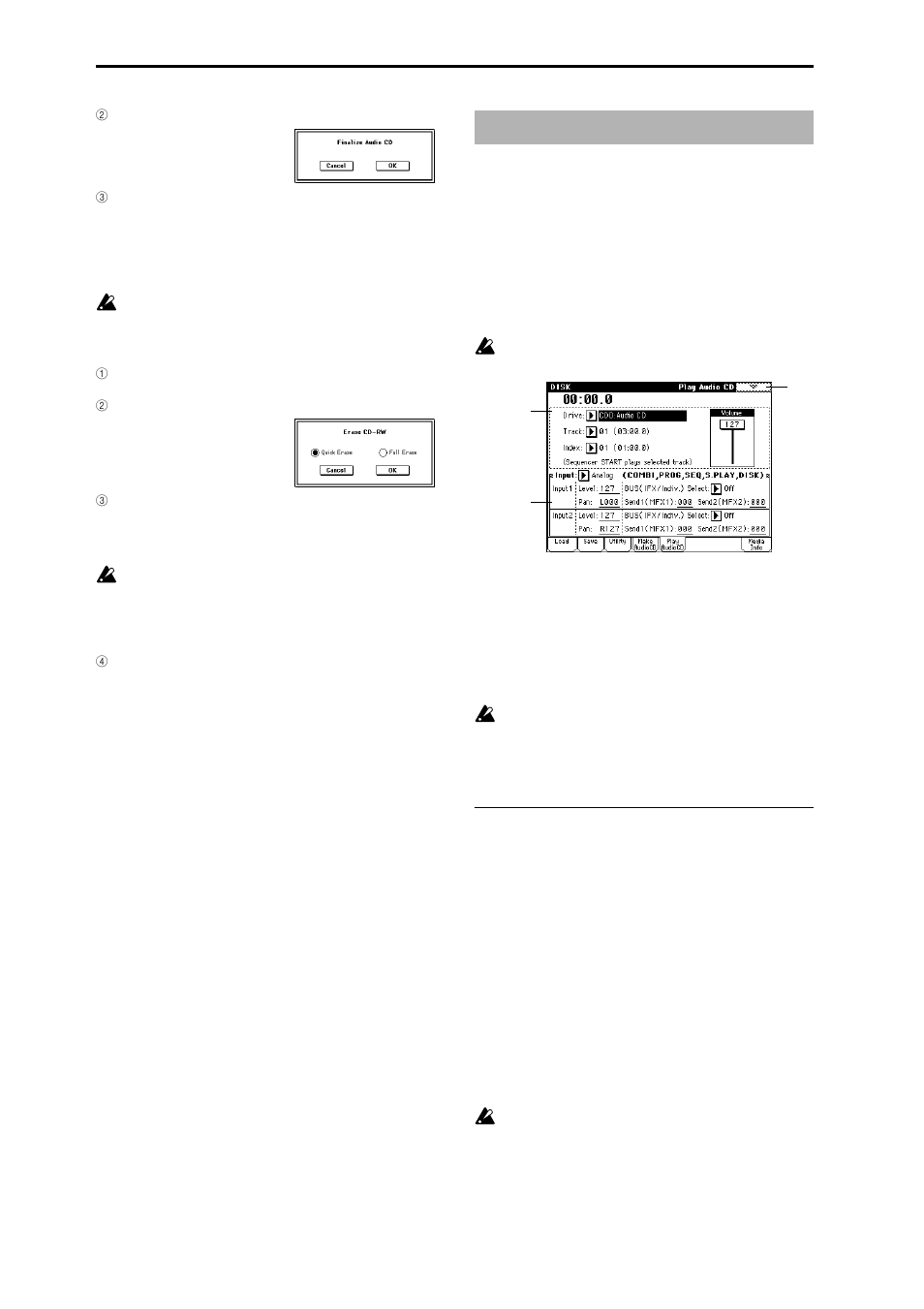 0–5: play audio cd, Play an audio cd | KORG Triton Studio User Manual | Page 185 / 322