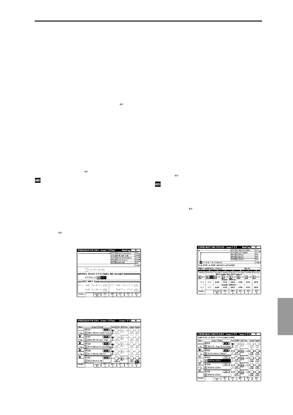 Routing, 179 ef fect | KORG Triton Studio User Manual | Page 190 / 322