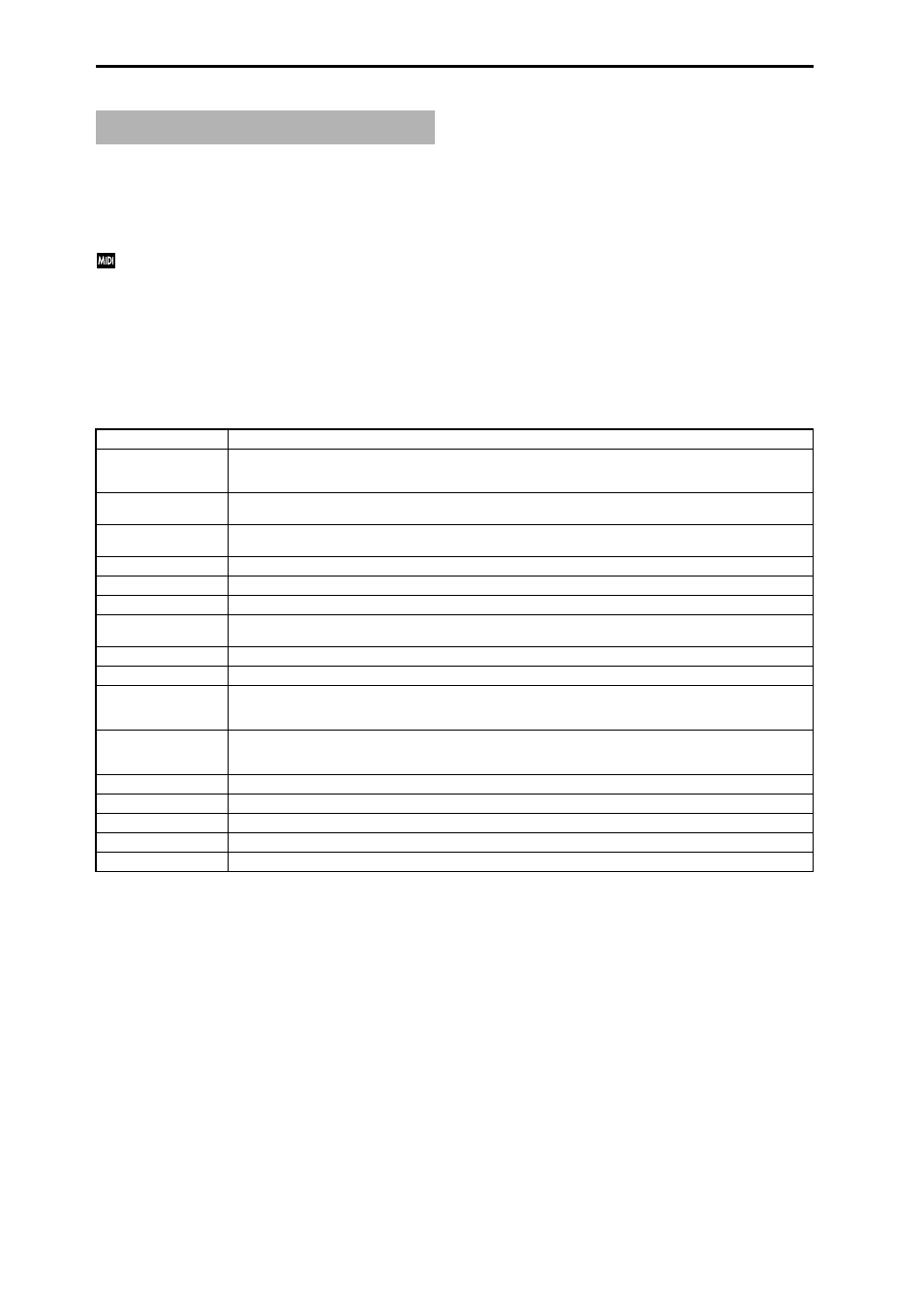Foot pedal assign, Foot pedal assign list | KORG Triton Studio User Manual | Page 263 / 322