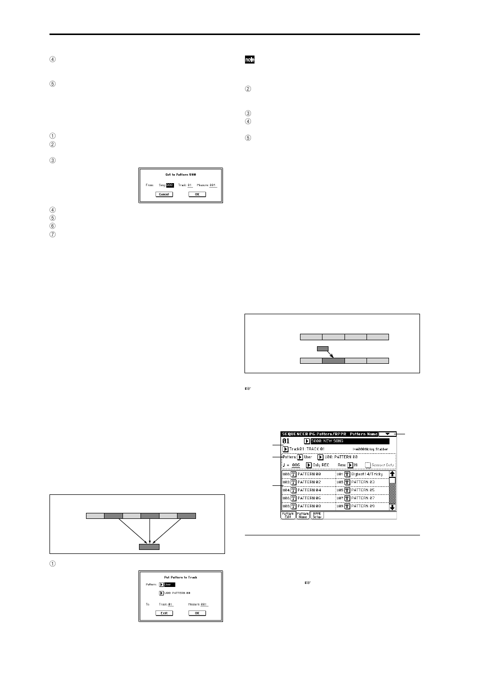 6–2: pattern name, Edit the name of a pattern | KORG Triton Studio User Manual | Page 89 / 322