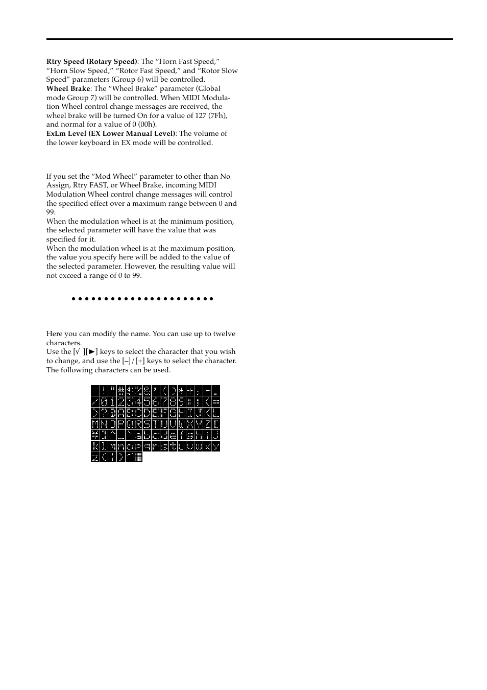 Group 8: program name | KORG BX-3 User Manual | Page 30 / 48