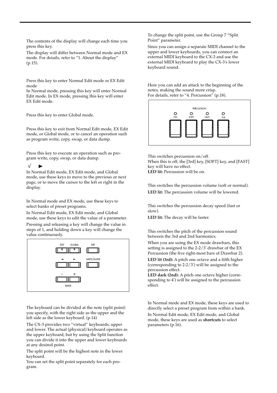 KORG BX-3 User Manual | Page 7 / 48