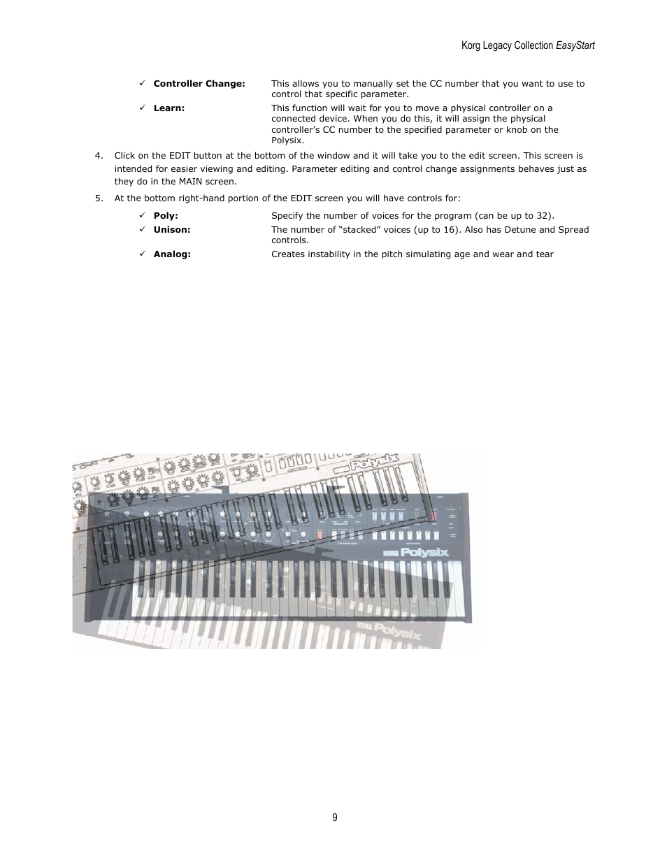 KORG EASYSTART MS-20 User Manual | Page 9 / 13