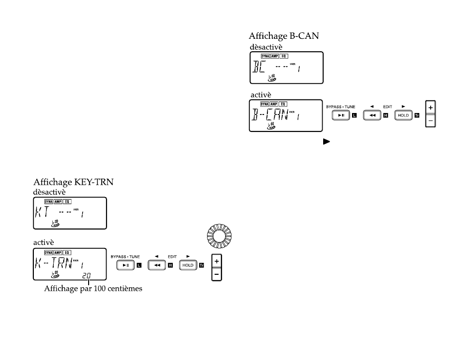 Mode d'effets aux | KORG PX3B User Manual | Page 84 / 100