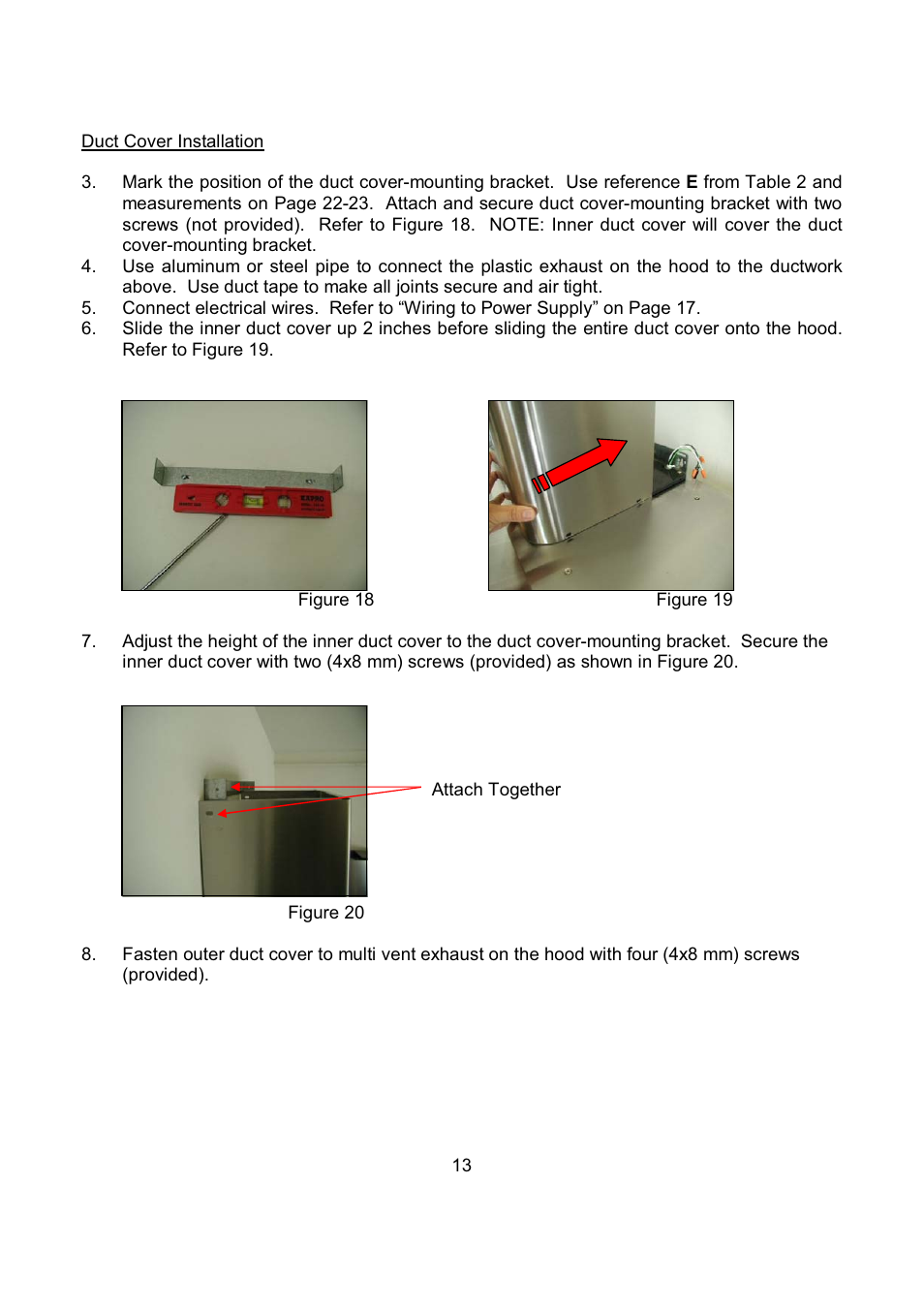 Kobe Range Hoods CH7948SQB User Manual | Page 15 / 102