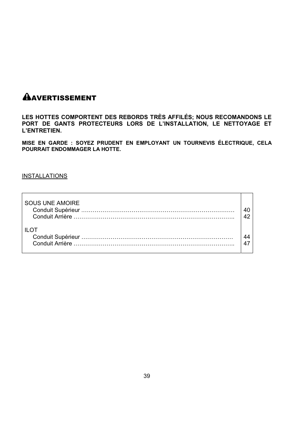 Kobe Range Hoods CH7948SQB User Manual | Page 41 / 102