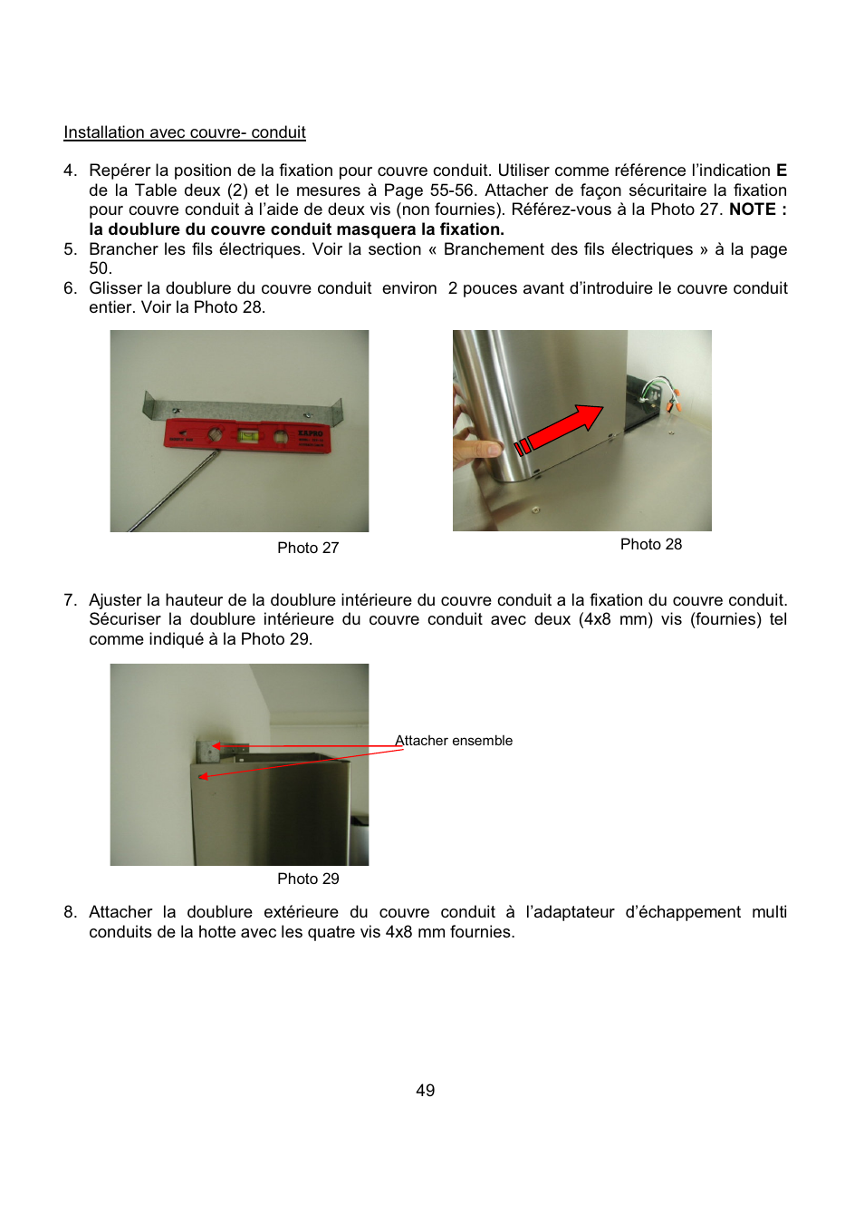 Kobe Range Hoods CH7948SQB User Manual | Page 51 / 102