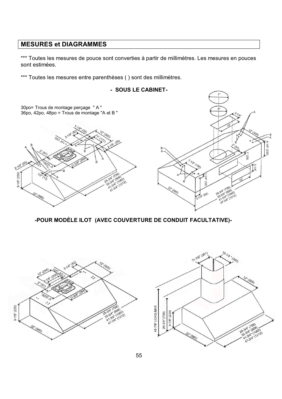 Kobe Range Hoods CH7948SQB User Manual | Page 57 / 102