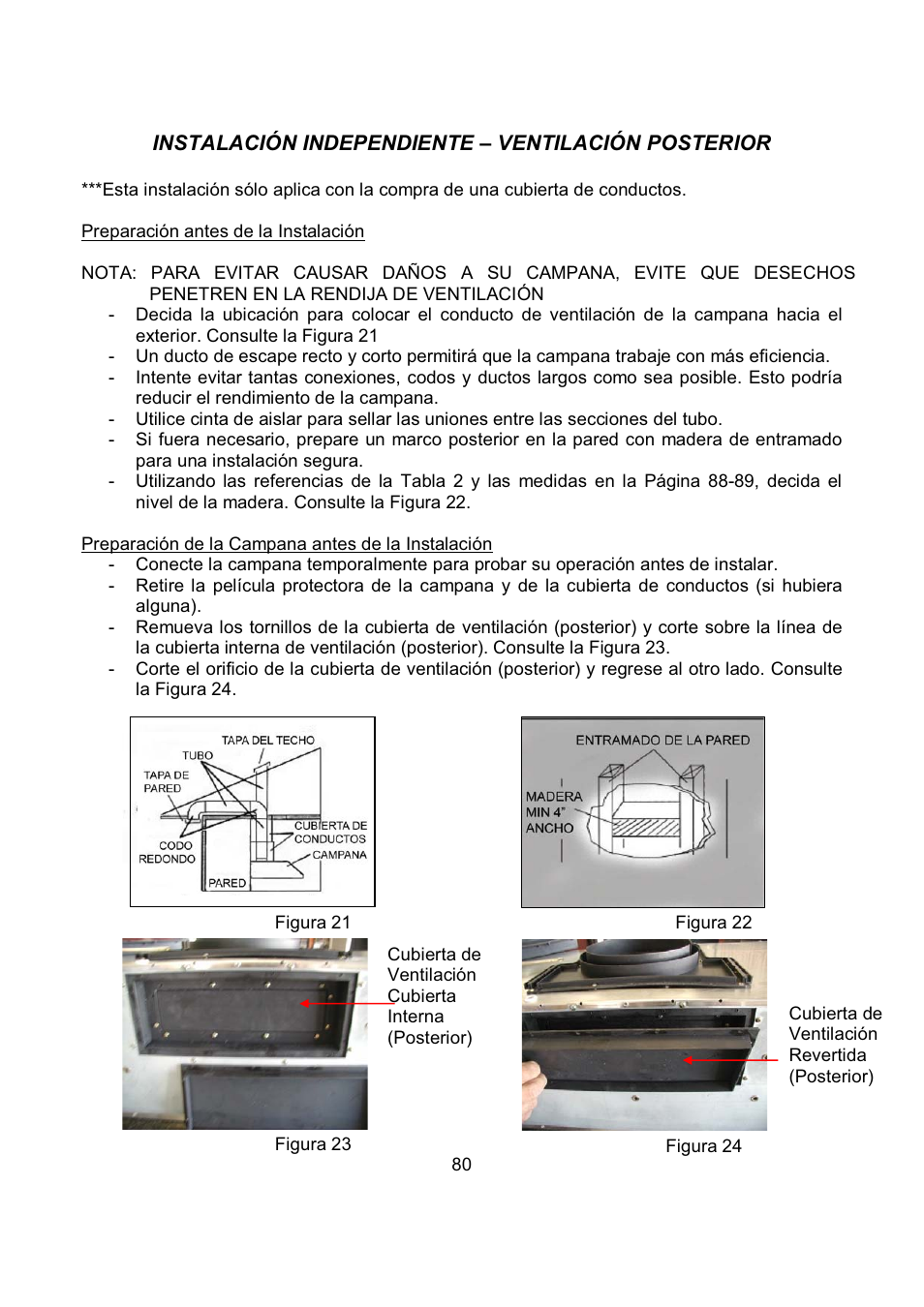 Kobe Range Hoods CH7948SQB User Manual | Page 82 / 102