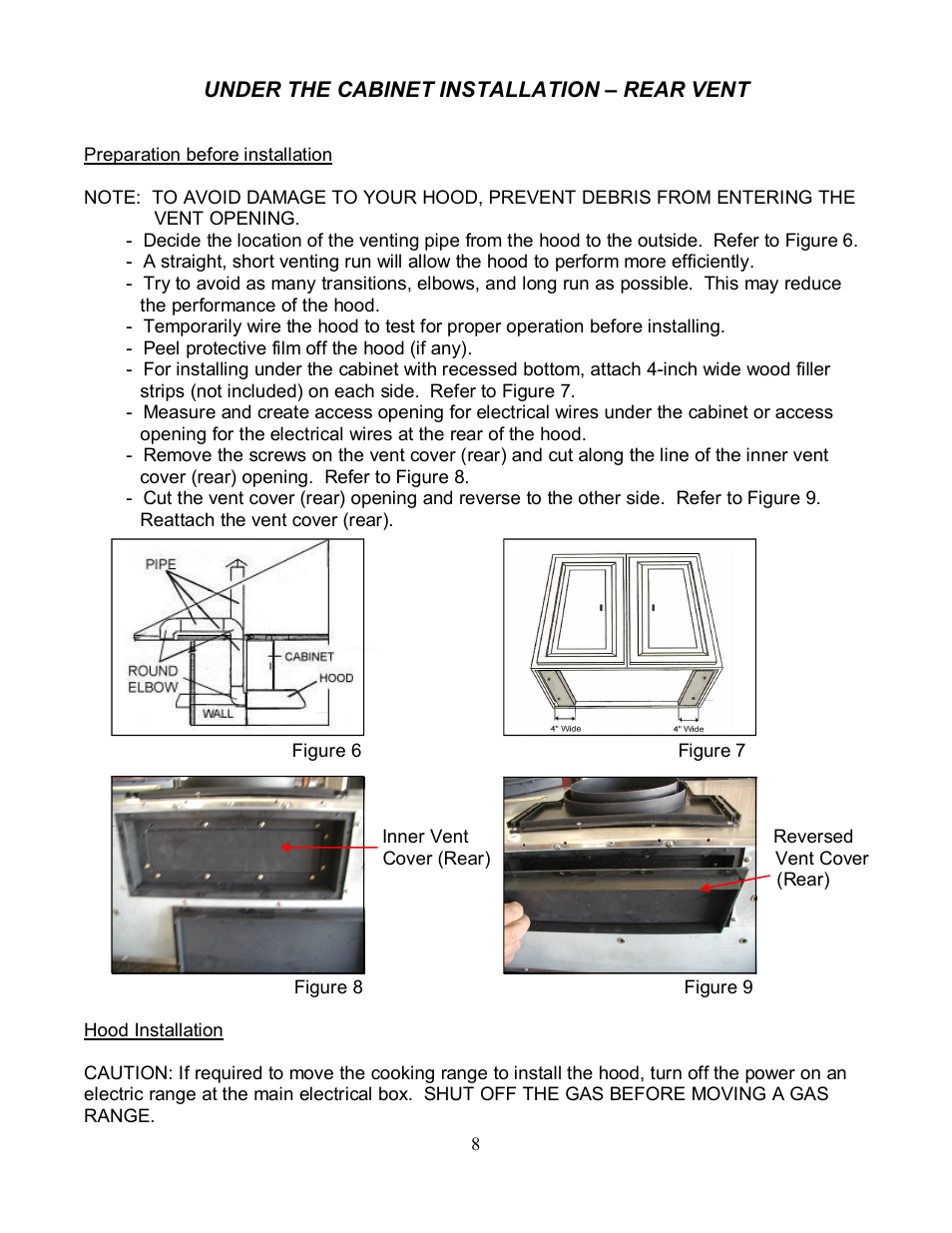 Kobe Range Hoods CH2230SQ User Manual | Page 10 / 31