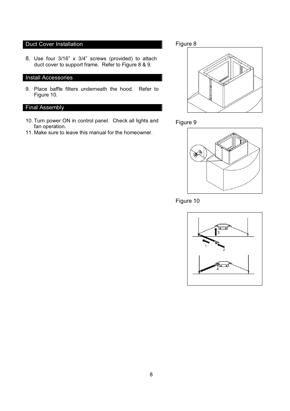 Kobe Range Hoods IS2142SQB User Manual | Page 10 / 66