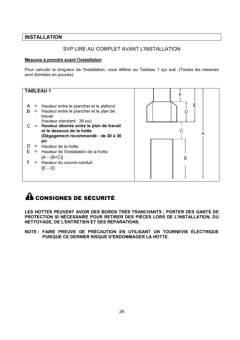Kobe Range Hoods IS2142SQB User Manual | Page 28 / 66