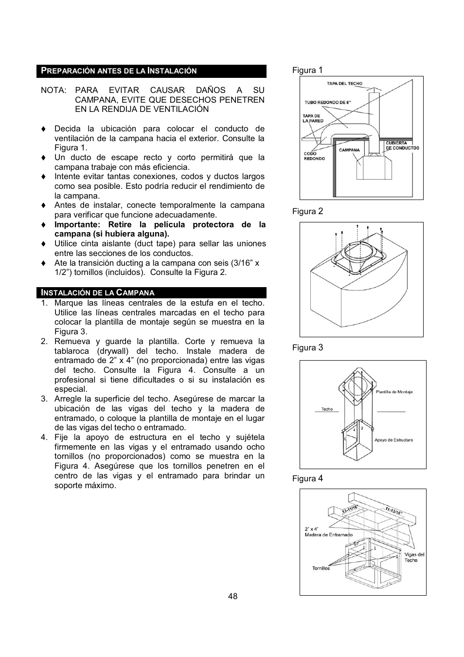 Kobe Range Hoods IS2142SQB User Manual | Page 50 / 66